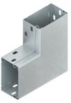 Niedax Unghi plat 90° cu perforare conector cu surub, cu capac LEWC 60.100 (LEWC60.100)