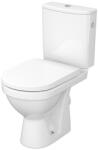 Cersanit Zip hátsó kifolyású SimpleOn monoblokk WC csésze tartállyal és antibakteriális duroplast ülőkével, fehér K121-009 (K121-009)