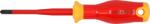 TOYA Csavarhúzó VDE 1000 V szigetelt +-/PZ2x100 mm - Slim - Yato (YT-282663)