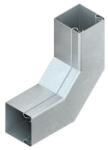 Niedax Cot vertical 2x45° fara perforare inferioara, cu capac LUWD 60.200 (LUWD60.200)