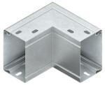 Niedax Cot exterior 90° cu perforare conector cu surub, cu capac LEAC 60.100 (LEAC60.100)