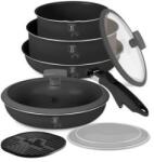 Berlinger Haus Edénykészlet 10 részes titán bevonattal matt Anthracite Collection BH/8256N (BH/8256N)