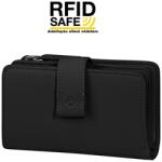 Samsonite BRIGHTBEYOND fekete, közepes, két részes női RFID pénz és irattartó tárca 151707-1041 - taskaweb