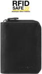 Samsonite ATTACK 2 SLG fekete kis álló zippes pénz és irattartó tárca-RFID védett 151890-1041