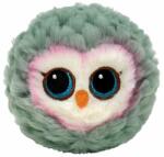 Ty Beanie Bouncers Pattogó Plüss Gombóc Feathers Szürke Bagoly (TY83085) - liliputjatek