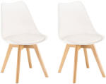 Leziter Silla étkezőszék 2 db fehér színben (DA232AW_2) - snaigeshop
