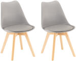 Leziter Silla étkezőszék 2 db szürke színben (DA232AG_2) - snaigeshop