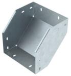 Niedax Cot interior vertical universal 2 x 45° cu sine laterale neperforate, dar cu orificii de conectare, fara placa de imbinare RSDU 110.300-1.5 S OV (RSDU110.300-1.5SOV)