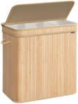 SONGMICS Bambusz szennyestartó, 150L (LCB062N01)