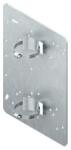 Niedax Placa de montare incl. 2 cleme cu surub MIMPA 30/260 F (MIMPA30/260F)
