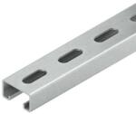 Niedax Profil C Tip 2986 Profil C, latimea fantei 18 mm, conform. conform DIN EN 60715, perforat 2986/200 SL (2986/200SL)