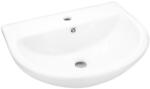 Mereo Mereo, fali kerámia mosdó 49x40x18 cm, fényes fehér, MER-VSD49U (MER-VSD49U)