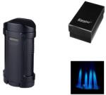 Eurojet 4-es szúrólángos szivargyújtó, használható mint szivartartó is - Black (A-224170)