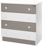 Lorelli Komód - White & String