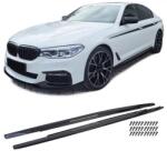  BMW G30 G31 M Performance stílusú lakkozott fekete alsó küszöb spoiler szett
