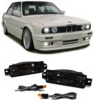  BMW E30 kristály fekete füst burás index pár