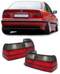  BMW E36 coupe cabrio piros fekete füst kristály burás hátsó lámpa pár