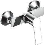 La Brocca Baterie dus La Brocca ROMA P800C405, Monocomanda, Design slim, Montaj pe perete, Economie de apa, Silentioasa, Usor de curatat si instalat, alama sanitara, Finisaj crom (P800C405)