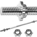 MOVIT Króm súlyzórúd MOVIT® 200 cm csillagzárral (20040676) - gorillasports