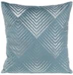 Takoy Bársony díszpárnahuzat BLINK 36 ezüst geometriai mintával-HF-395874