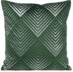 Takoy Bársony díszpárnahuzat BLINK 36 ezüst geometriai mintával-HF-395877