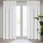 Takoy Kész függöny SIBEL pezsgőszínű kis négyzetmintás nyomattal 140 x 270 cm