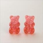 HARAHU GB-38720 Fülbevaló - Piros KP38720