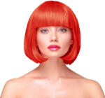 PartyPal Paróka, rövid, egyenes, narancs