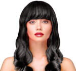 PartyPal Paróka, hosszú, hullámos, fekete