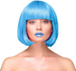 PartyPal Paróka, rövid, világos kék