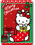 Mister Licence Hello Kitty Holiday Cheer Karácsony polár takaró 100x140cm FML367314 (FML367314)