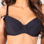 NEW BABY Félig merevítős szoptató melltartó New Baby Eva fekete - babamamakozpont