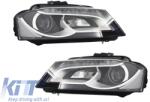 KITT Lightning D-LITE Evo első lámpák AUDI A3 8P nappali oldallámpa fekete (SWA11SLGXB)