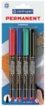 Centropen Alkoholos marker készlet, 1mm, M, Centropen 2846 bliszteres, 4 klf. szín (32934) - irodaszerpiac