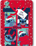  Disney Lilo és Stitch, A csillagkutya Santa Karácsony polár takaró 100x140cm (FML350002)