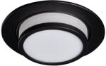 Kanlux 20°-os szögben állítható, Ø107 mm, GU10, IP20, fekete, alumínium házas, kerek spot lámpa keret, AGEO (33165)
