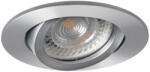 Kanlux Gx5, 3, 12V, IP20, Ø82 mm, alumínium, alumínium házas, kerek, 30°-ban állítható mennyezeti spot lámpatest, EVIT (18561)
