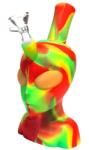 Black Sheep Bong silicon Alien rasta + Recipient secret 20cm