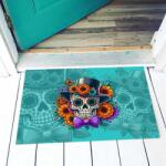  Cukorkoponya - Türkiz - Lábtörlő - Halloweeni Lábtörlő, Kellék, Őszi Dekoráció (LA192)