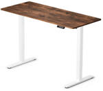 LVN System Elektromosan állítható magasságú íróasztal - 140x60cm rusztikus barna ülő-/állómunkához - LVN System Lite LV1717