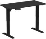 LVN System Elektromosan állítható magasságú íróasztal iskolakezdéshez, ülő-/állómunkához 120x60cm fekete LVN System Control - lvnsystem