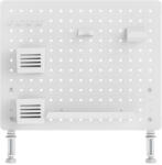 LVN System - Accessories Perforált tábla, pegboard, rendszerező íróasztalhoz, fehér 57, 5x52cm LVN System LV0154