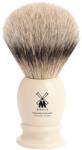 Mühle Perie de bărbierit medie Mühle Classic cu peri de bursuc (silvertip badgert, imitație de fildeș) (P21321)