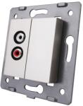 LIVOLO Priza audio Livolo, Gri, VL-C7-1AD-15 (VL-C7-1AD-15)