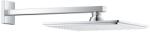 GROHE Palarie dus fix Grohe Rainshower Allure, cu brat, montaj pe perete 23x23 cm, crom (26856000)