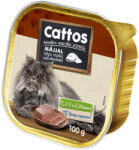 Cattos Alucup macskaeledel májas 100g - zoonet