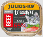 Julius-K9 | Cat Terrine | Felnőtt macskáknak | Alutálas | Nedveseledel | Marha - 100 g