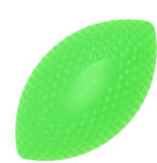PitchDog Extremely Durable And Safe Football Dog Toy | Játék (rögbi labda, lime) kutyák részére - 9 cm