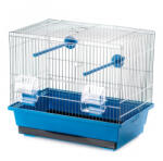 Inter-Zoo Kanarek Zinc | Kalitka (kék) kanári jellegű madarak részére - 39x25x34 cm