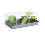 JK Duffy Bianka | Rágcsáló ketrec | Bordó, lime 58x32x22 cm